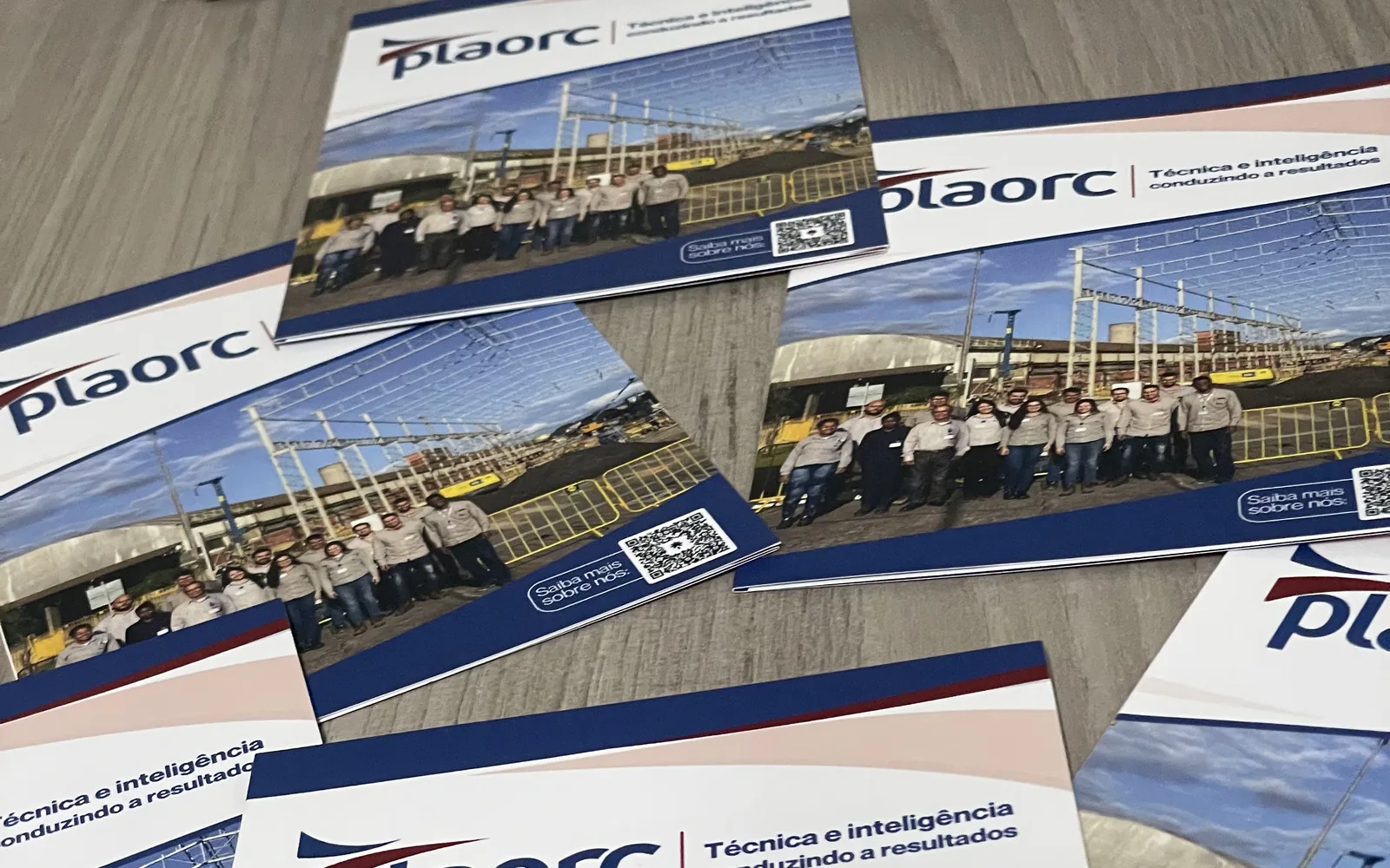 Materiais técnicos produzidos pela PLAORC
