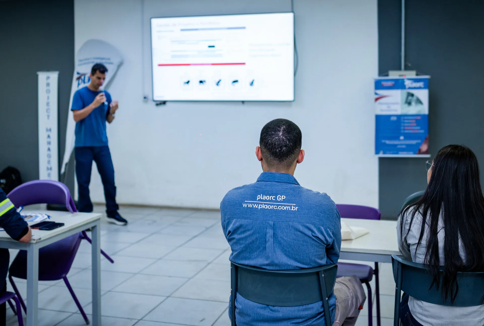 Treinamento da PLAORC com equipes de campo e de planejamento